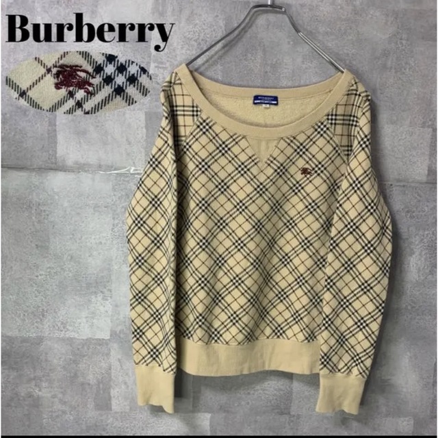 BURBERRY BLUE LABEL(バーバリーブルーレーベル)のBurberry スウェット レディースのトップス(トレーナー/スウェット)の商品写真