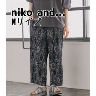 niko and... - niko and　ニコアンド　サラサラカットプリーツパンツ
