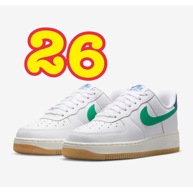 NIKE - 26スタジアムグリーン NIKE エアフォース1の通販 by ぷちぷちの