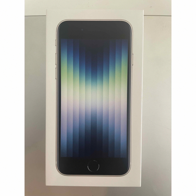 新作モデル iPhone - SIMフリー 128GB スターライト 第3世代 SE3