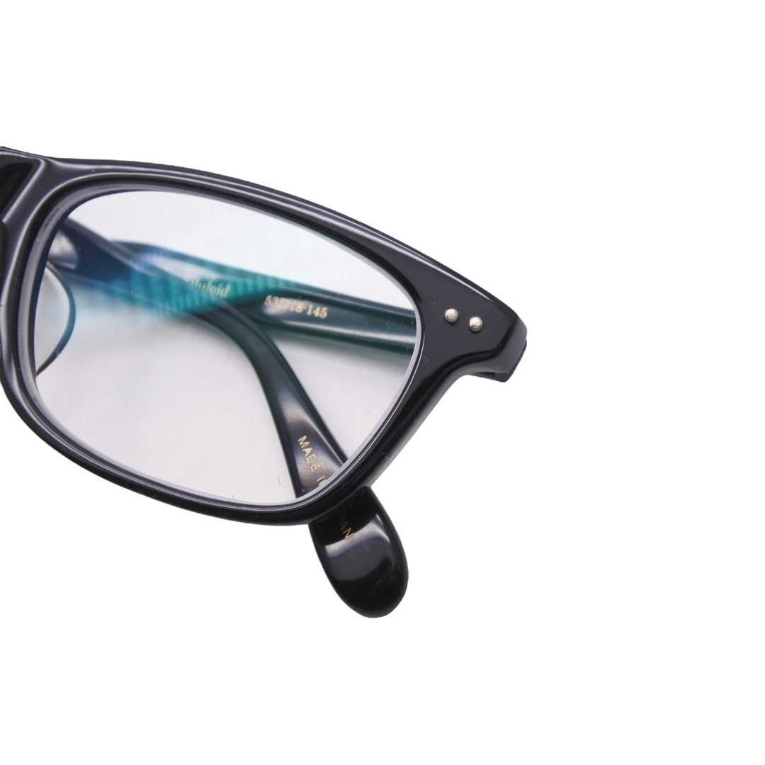 Oh My Glasses TOKYO オーマイグラストウキョウ Morris メガネ ブラック 53□18‐145 omg-048 プラスチック 小物 美品  20702