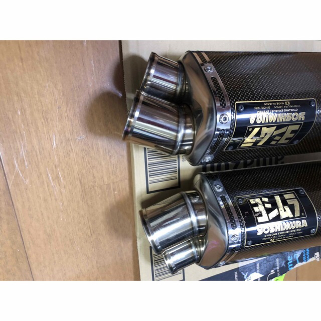 YOSHIMURA(ヨシムラ)の隼ヨシムラスリップオンマフラー 自動車/バイクのバイク(パーツ)の商品写真