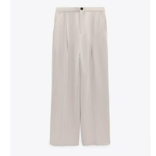 ザラ(ZARA)のZARA　フルレングスワイドパンツ(カジュアルパンツ)