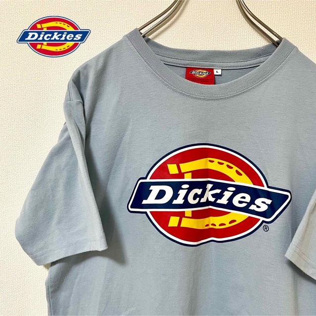 Dickies(ディッキーズ)の超美品！DickiesのブランドロゴプリントTシャツ(L) メンズのトップス(Tシャツ/カットソー(半袖/袖なし))の商品写真