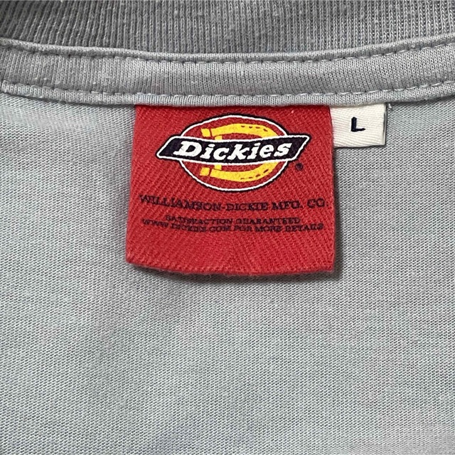 Dickies(ディッキーズ)の超美品！DickiesのブランドロゴプリントTシャツ(L) メンズのトップス(Tシャツ/カットソー(半袖/袖なし))の商品写真