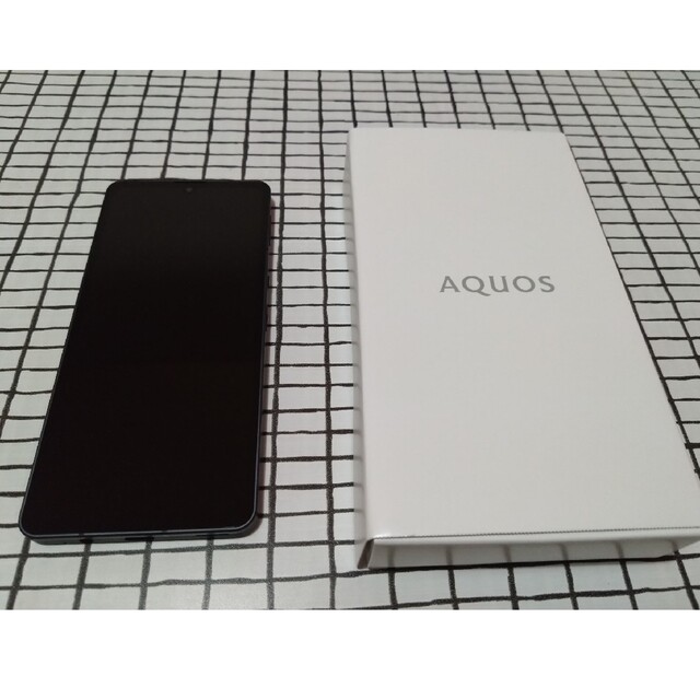 有カラーSHARP AQUOS sense6s SH-RM19s ブラック