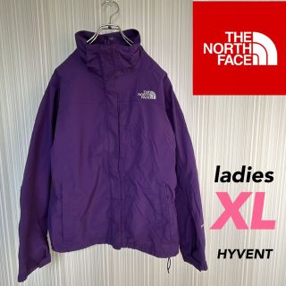 ザノースフェイス(THE NORTH FACE)のノースフェイス マウンテンパーカー HYVENT パープル　レディースXL(その他)