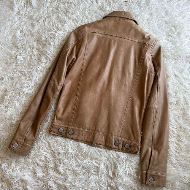 ネット限定】 ライダースジャケット GUCCI ラムレザー 2B376/グッチ