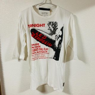 TRUNKSHOW - Led Zeppelin 五分袖Tシャツ Mサイズ タグ付未着用 ロックTシャツ