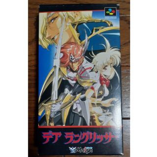 デア・ラングリッサー　スーパーファミコン　ゲームソフト　箱、説明書付き(家庭用ゲームソフト)