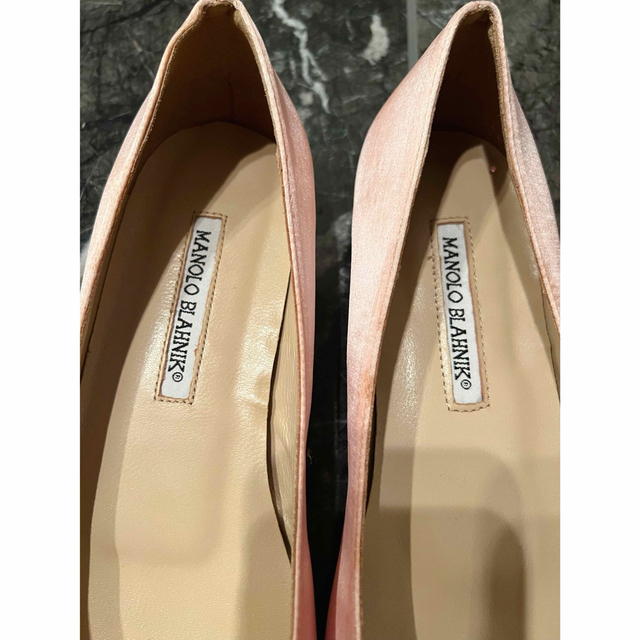 MANOLO BLAHNIK(マノロブラニク)の【美品】　マノロブラニク　38 レディースの靴/シューズ(バレエシューズ)の商品写真