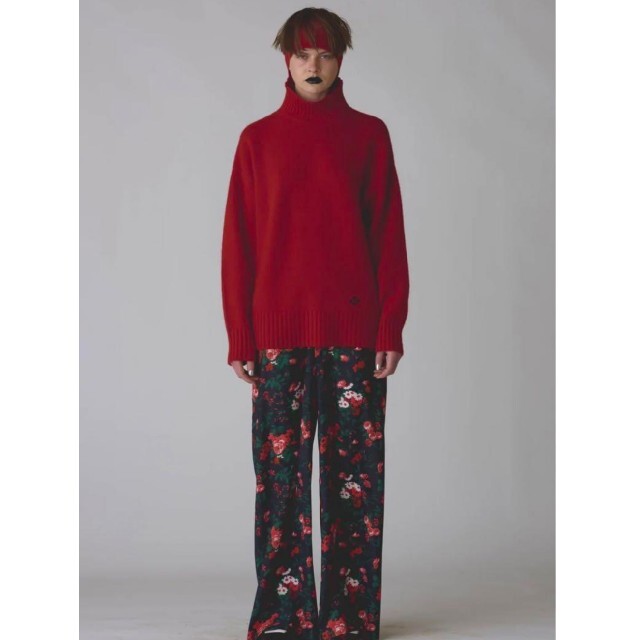 INSCRIRE ❤︎ ROSE PAJAMA PANTS 【絶品】 16000円 odessa-journal.com