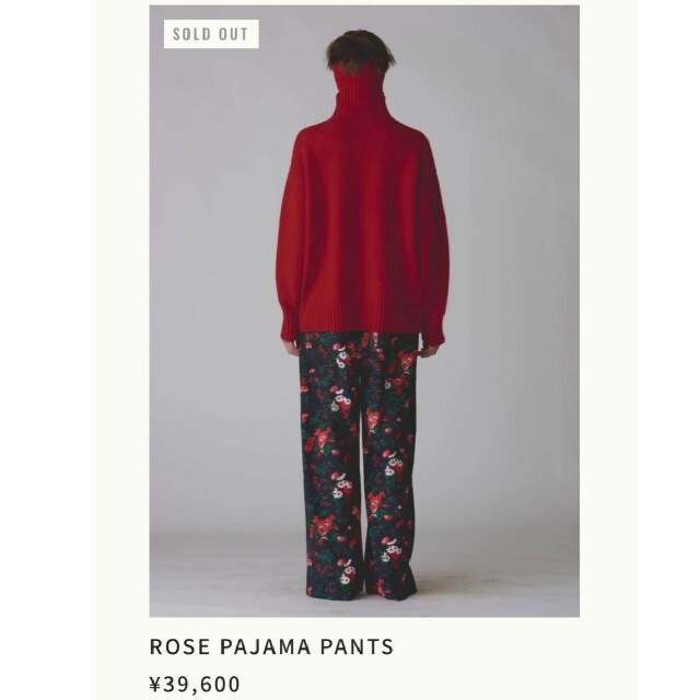 INSCRIRE - INSCRIRE ROSE PAJAMA PANTSの通販 by You like it