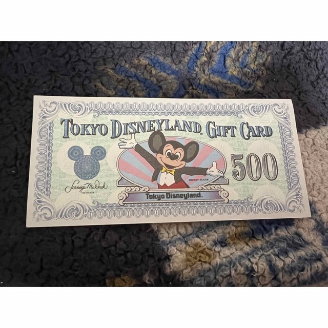 キャラクターグッズ東京ディズニーランド ギフトカード - キャラクター