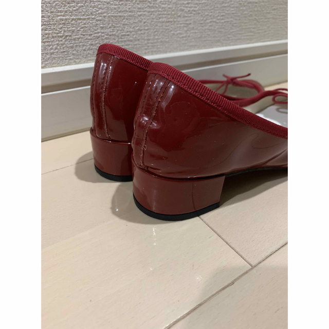 repetto(レペット)のレペット　バレエシューズ　赤　パンプス レディースの靴/シューズ(バレエシューズ)の商品写真