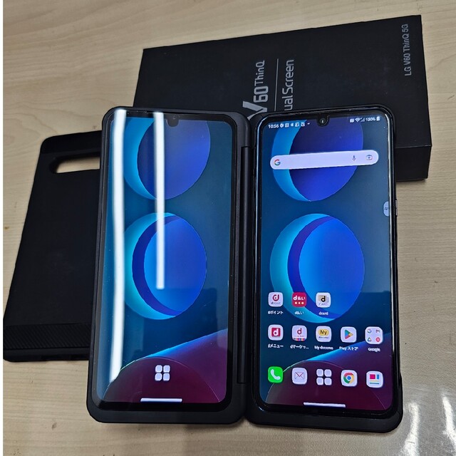 LG Ｖ60 ThinQ 5G デュアルスクリーン付 極美品