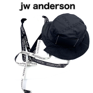 ジェイダブリューアンダーソン(J.W.ANDERSON)のラスト1 JW ANDERSON バケットハット バケハ ブラック(ハット)