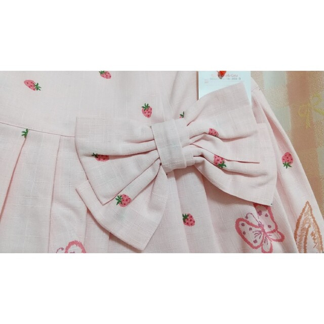 エミキュ☆いちご柄スカート未使用タグ付き 1