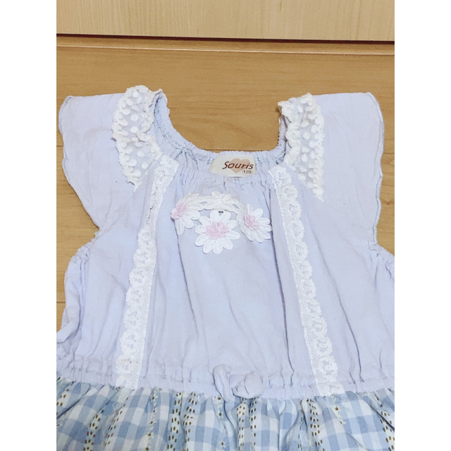 Souris(スーリー)の女の子＊スーリー＊ワンピース＊120 キッズ/ベビー/マタニティのキッズ服女の子用(90cm~)(ワンピース)の商品写真