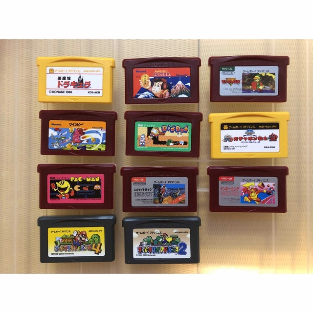 S-6 GBA（ゲームボーイアドバンス）ソフト20本セット - 携帯用ゲームソフト