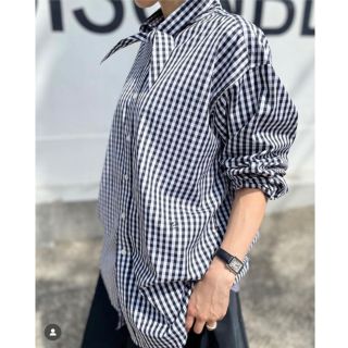 マディソンブルー(MADISONBLUE)のMADISON BLUE SCARF COLLAR SH GINGHAM(シャツ/ブラウス(長袖/七分))