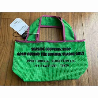 【新品タグ付】MESH EMBROIDERYTOTE シアタープロダクツ トート