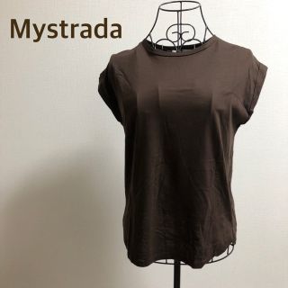 マイストラーダ(Mystrada)のMystrada★マイストラーダ★クールネックカットソー(カットソー(半袖/袖なし))