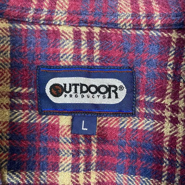 OUTDOOR(アウトドア)のoutdoor シャツ　チェックシャツ メンズ　レディース　[ L ] メンズのトップス(シャツ)の商品写真