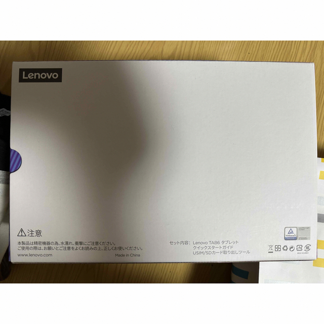 Lenovo(レノボ)のLenovo tab6  スマホ/家電/カメラのPC/タブレット(タブレット)の商品写真
