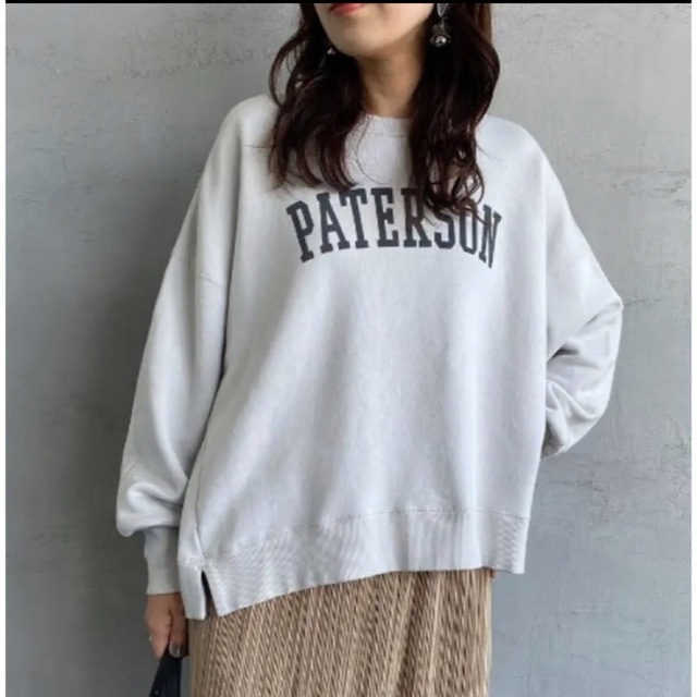 MICA&DEAL別注 ワイドシルエット カレッジロゴスウェット - トレーナー