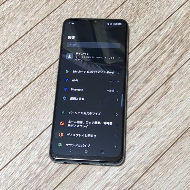 OPPO Reno3A (Y'mobile版simフリー)