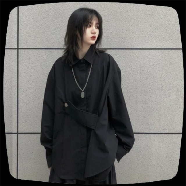 B⑥3 レディース 暗黒 ビジュアル ロック ファッション 服 シャツ 長袖