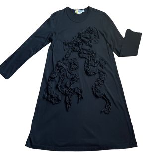 コム デ ギャルソン(COMME des GARCONS) フリル マキシワンピース ...