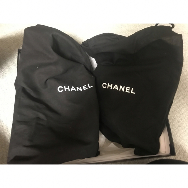 未使用「新品・未使用」CHANEL ウェッジサンダル23cm(36サイズ)