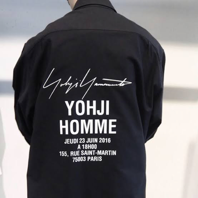 yohji yamamoto 17ss スタッフシャツコート サイズ3