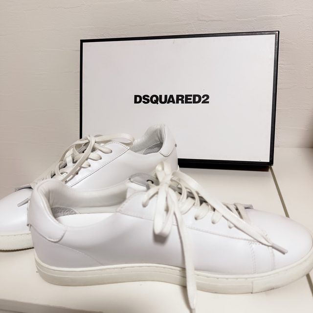 DSQUARED2(ディースクエアード)のDSQUARED2 ロゴプリントスニーカー メンズの靴/シューズ(スニーカー)の商品写真