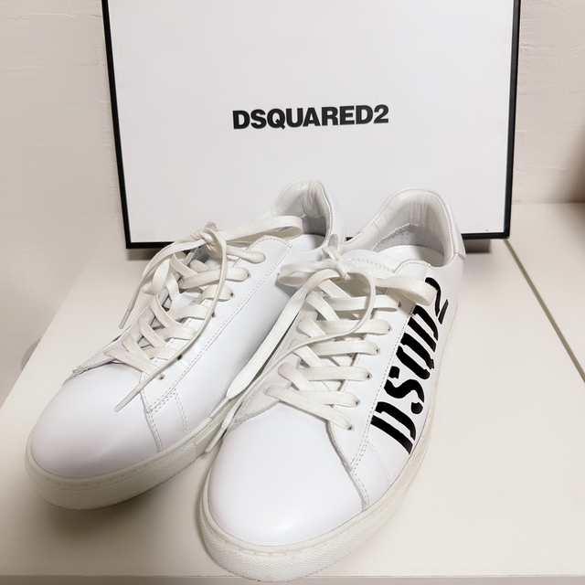 DSQUARED2(ディースクエアード)のDSQUARED2 ロゴプリントスニーカー メンズの靴/シューズ(スニーカー)の商品写真