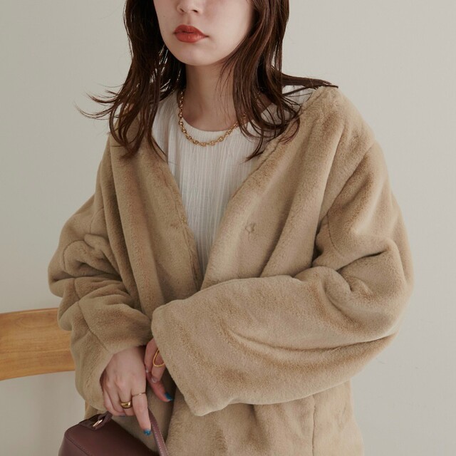 新品❗️【2022AW natural couture】2way エコファーコー 1