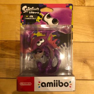 ニンテンドースイッチ(Nintendo Switch)のamiibo イカ　ネオンパープル　新品未開封　スプラトゥーン(ゲームキャラクター)