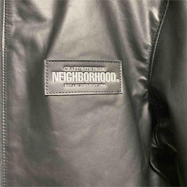 23SS NEIGHBORHOOD SINGLE LEATHER JACKET