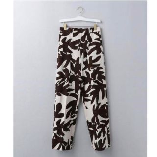 ビューティアンドユースユナイテッドアローズ(BEAUTY&YOUTH UNITED ARROWS)の＜6(ROKU)＞LEAF PRINT PANTS 34(カジュアルパンツ)