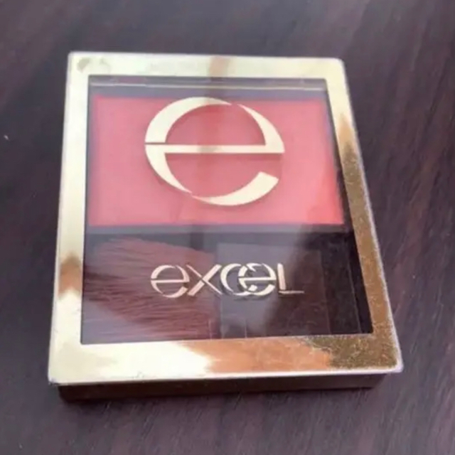 excel(エクセル)のexcel エクセル スキニーリッチチークRC02 ピュアピーチ  コスメ/美容のベースメイク/化粧品(チーク)の商品写真