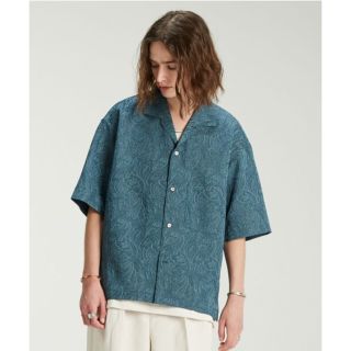 リドム(LIDNM)のJACQUARD PAISLEY SHIRT(シャツ)