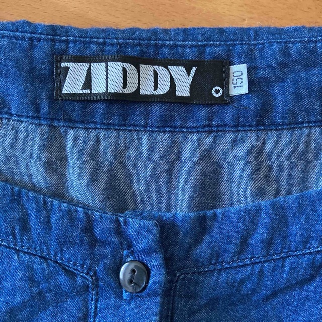 ZIDDY(ジディー)の150 ジディ　ZIDDY ワンピース  デニム  オフショル　オフショルダー キッズ/ベビー/マタニティのキッズ服女の子用(90cm~)(ワンピース)の商品写真