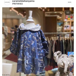 キャラメルベビー&チャイルド(Caramel baby&child )のCARAMEL 22aw Tilia Baby Dress.2y(ワンピース)