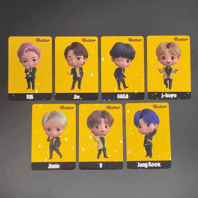 BTS TinyTAN キラキラホロカード