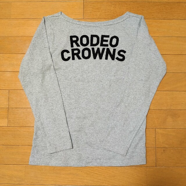 RODEO CROWNS WIDE BOWL(ロデオクラウンズワイドボウル)のRCWB★ボートネック ロンT★Sサイズ レディースのトップス(Tシャツ(長袖/七分))の商品写真