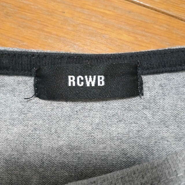 RODEO CROWNS WIDE BOWL(ロデオクラウンズワイドボウル)のRCWB★ボートネック ロンT★Sサイズ レディースのトップス(Tシャツ(長袖/七分))の商品写真