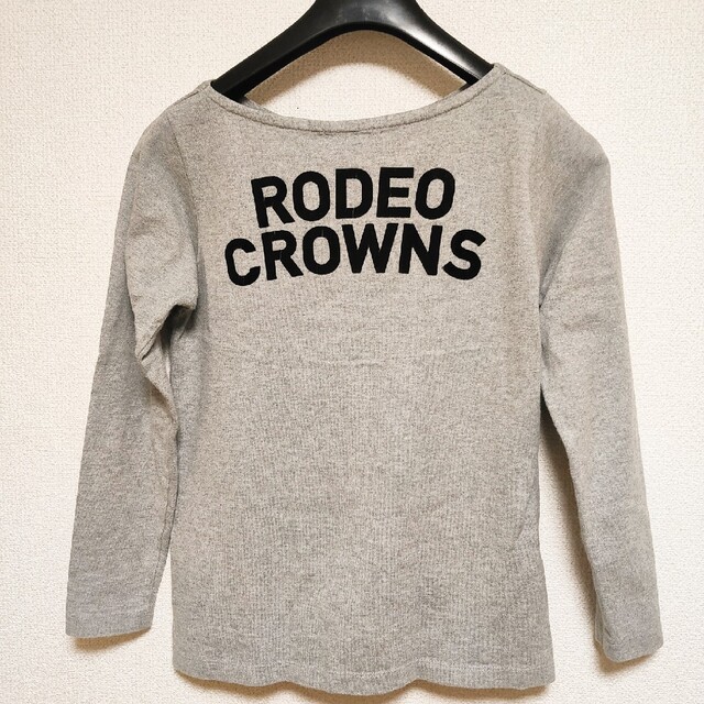 RODEO CROWNS WIDE BOWL(ロデオクラウンズワイドボウル)のRCWB★ボートネック ロンT★Sサイズ レディースのトップス(Tシャツ(長袖/七分))の商品写真