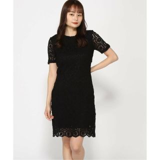 ゲス(GUESS)の【ブラック(JBLK)】(W)Charlotte Crochet Dress(ロングワンピース/マキシワンピース)